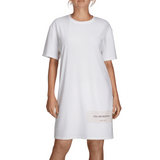 MIDOYA Casual™ - Wohlfühl T-Shirt-Kleid mit YAB Schriftzug