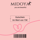 MIDOYA Store Credit Gutscheine - Das perfekte Geschenk für Deine Liebsten