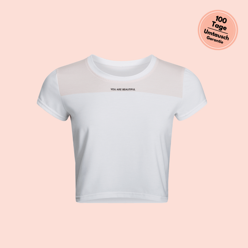 MIDOYA Casual™ - Wohlfühl Crop Top mit YAB-Schriftzug