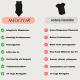 MIDOYA Rundhals Bodiie™ - Dein formender Wohlfühl-Bodysuit