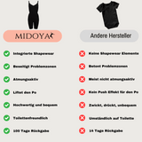 MIDOYA Long Bodiie™ - Dein formender Wohlfühl-Bodysuit